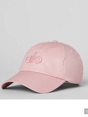 ALO Yoga off duty cap-ballet pink